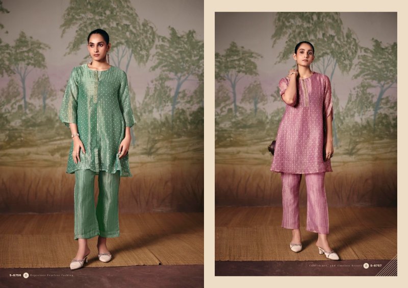 Mohini By Sbs Salsa Handwork Kurti With Bottom